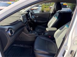 2018 HYUNDAI KONA ELITE (FWD) OS.2 MY19 White