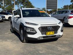 2018 HYUNDAI KONA ELITE (FWD) OS.2 MY19 White