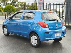 2016 Mitsubishi Mirage ES LA MY17 Cyber Blue