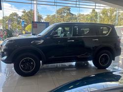 2026 Nissan Patrol Warrior Y62 MY26 4X4 Dual Range Black Obsidian