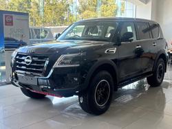 2026 Nissan Patrol Warrior Y62 MY26 4X4 Dual Range Black Obsidian