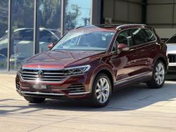 2022 Volkswagen Touareg 210TDI Elegance CR MY22 Four Wheel Drive Malbec Red
