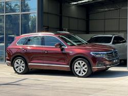 2022 Volkswagen Touareg 210TDI Elegance CR MY22 Four Wheel Drive Malbec Red