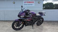 2023 Yamaha YZF-R3 Purple