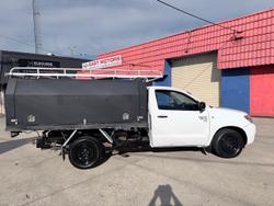 2006 Toyota Hilux SR GGN15R MY07 4x2 Glacier White