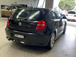 2008 BMW 1 Series 120i E87 MY07 Sapphire Black