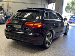 2018 Audi A3 Sport 8V MY18 Brilliant Black