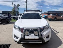 2016 Nissan Navara ST D23 Series 2 4X4 Dual Range Polar White
