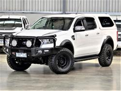2022 Ford Ranger XLT PX MkIII MY21.75 4X4 Dual Range Arctic White