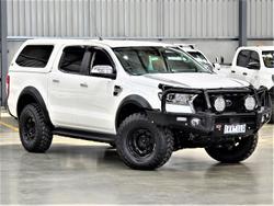 2022 Ford Ranger XLT PX MkIII MY21.75 4X4 Dual Range Arctic White