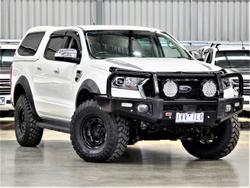 2022 Ford Ranger XLT PX MkIII MY21.75 4X4 Dual Range Arctic White