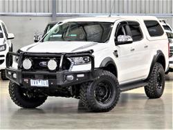2022 Ford Ranger XLT PX MkIII MY21.75 4X4 Dual Range Arctic White