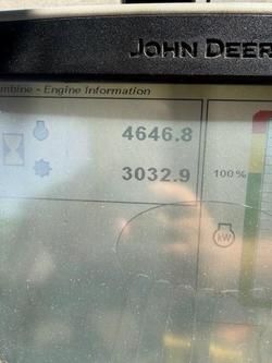 2017 John Deere S670 Green