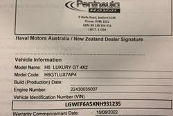 2022 Haval H6GT Lux