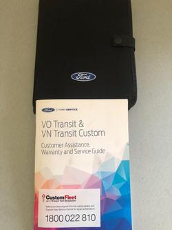 2018 Ford Transit Custom 290S VN 2017.75MY Frozen White