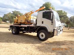 2012 Isuzu F Series FTS 800 WHITE