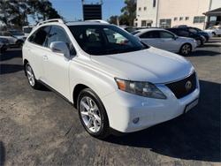 2012 LEXUS RX350 SPORTS LUXURY GGL15R WHITE