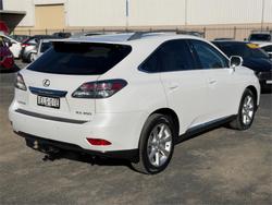2012 LEXUS RX350 SPORTS LUXURY GGL15R WHITE