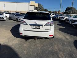2012 LEXUS RX350 SPORTS LUXURY GGL15R WHITE