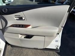2012 LEXUS RX350 SPORTS LUXURY GGL15R WHITE