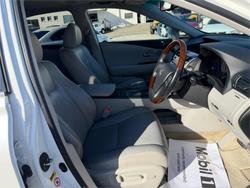 2012 LEXUS RX350 SPORTS LUXURY GGL15R WHITE