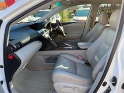 2012 LEXUS RX350 SPORTS LUXURY GGL15R WHITE