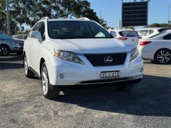 2012 LEXUS RX350 SPORTS LUXURY GGL15R WHITE