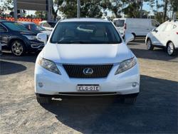 2012 LEXUS RX350 SPORTS LUXURY GGL15R WHITE