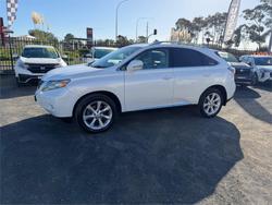 2012 LEXUS RX350 SPORTS LUXURY GGL15R WHITE
