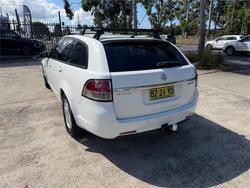 2014 HOLDEN COMMODORE EVOKE (LPG) VF White