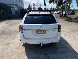 2014 HOLDEN COMMODORE EVOKE (LPG) VF White