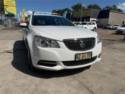 2014 HOLDEN COMMODORE EVOKE (LPG) VF White