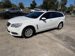 2014 HOLDEN COMMODORE EVOKE (LPG) VF White