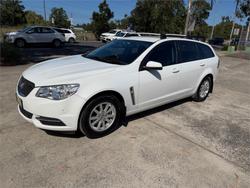 2014 HOLDEN COMMODORE EVOKE (LPG) VF White