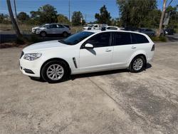 2014 HOLDEN COMMODORE EVOKE (LPG) VF White