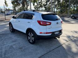 2013 KIA SPORTAGE PLATINUM (AWD) SL SERIES 2 White