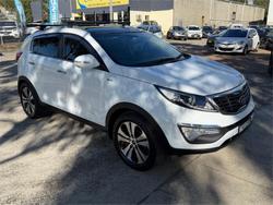 2013 KIA SPORTAGE PLATINUM (AWD) SL SERIES 2 White
