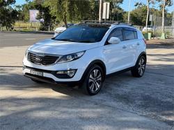 2013 KIA SPORTAGE PLATINUM (AWD) SL SERIES 2 White