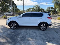 2013 KIA SPORTAGE PLATINUM (AWD) SL SERIES 2 White