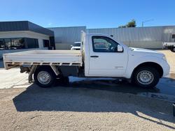 2014 Nissan Navara RX D40 Series 8 4X4 Dual Range Polar White