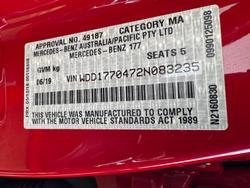 2019 Mercedes-Benz A-Class A250