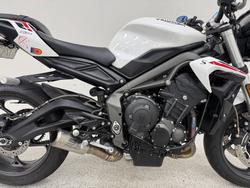 2022 Triumph STREET TRIPLE S 660 LAMS White