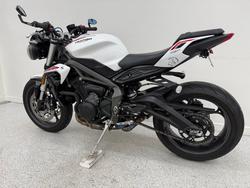 2022 Triumph STREET TRIPLE S 660 LAMS White