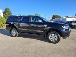 2021 Ford Ranger XLT PX MkIII MY21.25 4X4 Dual Range Shadow Black