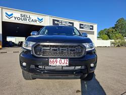 2021 Ford Ranger XLT PX MkIII MY21.25 4X4 Dual Range Shadow Black
