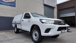 2018 Toyota Hilux SR GUN126R 4X4 Dual Range Glacier White