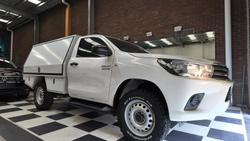 2018 Toyota Hilux SR GUN126R 4X4 Dual Range Glacier White