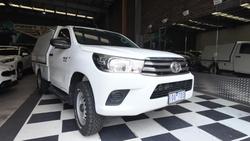 2018 Toyota Hilux SR GUN126R 4X4 Dual Range Glacier White