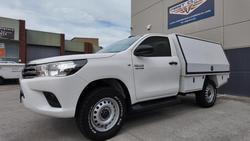 2018 Toyota Hilux SR GUN126R 4X4 Dual Range Glacier White