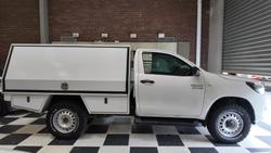 2018 Toyota Hilux SR GUN126R 4X4 Dual Range Glacier White